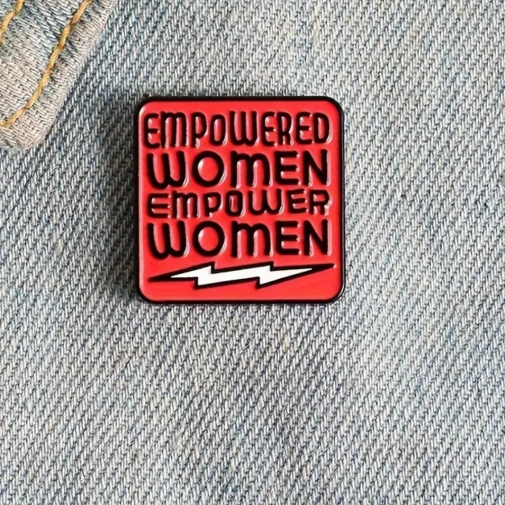 Feminist pin